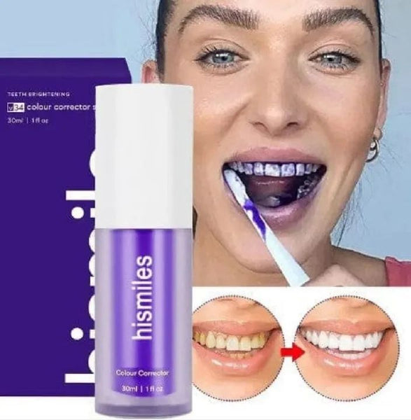 Hismile V34 Purple Whitening Toothpaste