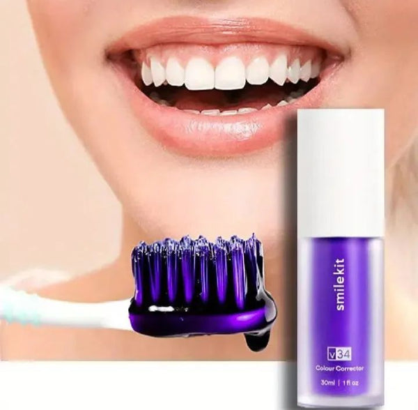 Hismile V34 Purple Whitening Toothpaste
