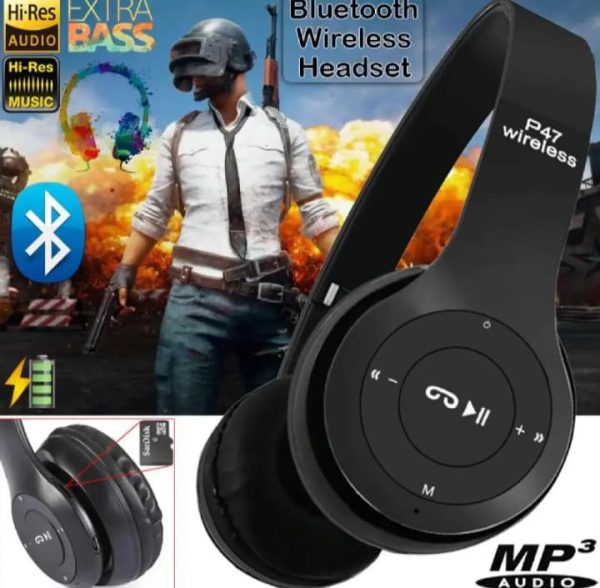 P47 Wireless Headphones Ultra Bluetooth Headset (random Color)