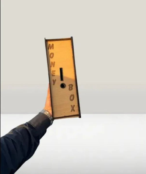 Umrah Savings Box 280 Days Wooden Money Saving Jar