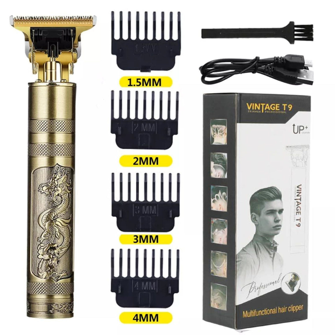 Metal Body T9 Trimmer VINTAGE T9 Dragon